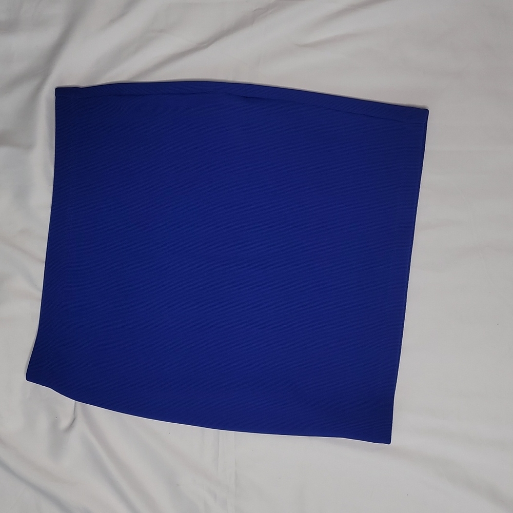 Royal Blue Mini penile skirt